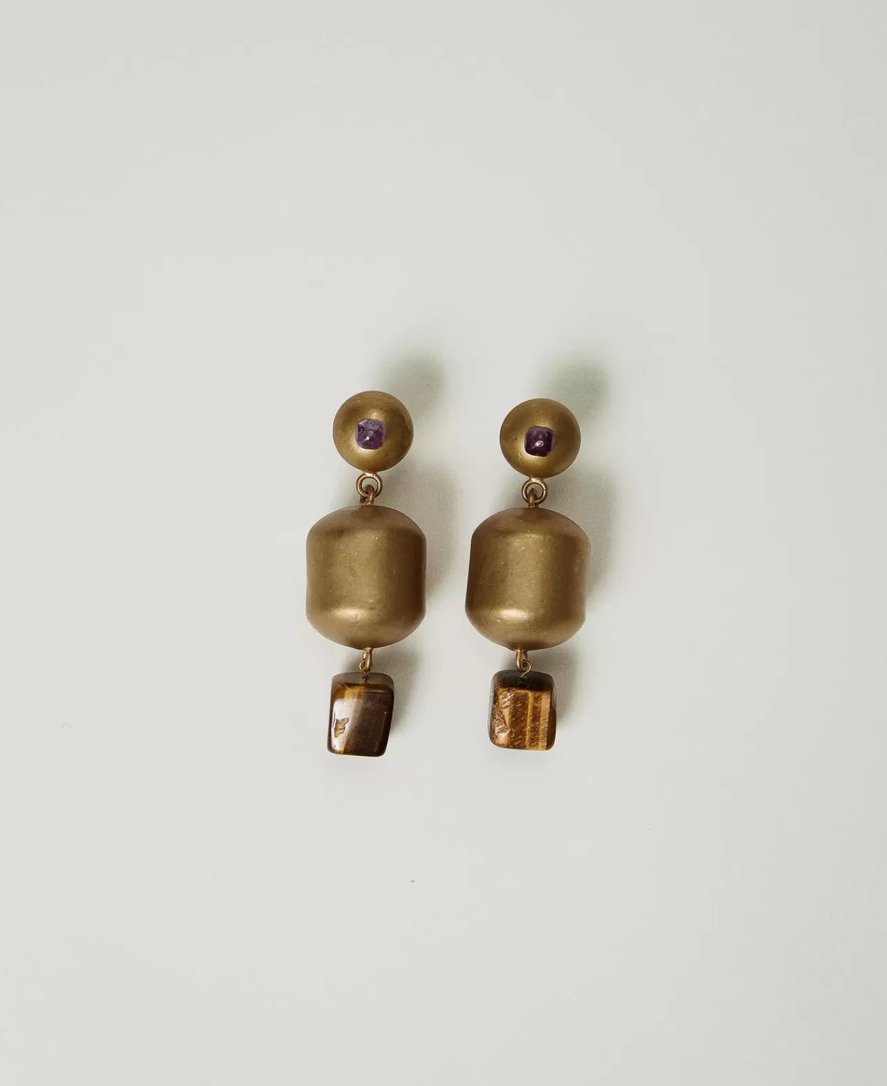 TWINSET Milano Ohrringe Mit Details Aus Metall Und Schmucksteinen