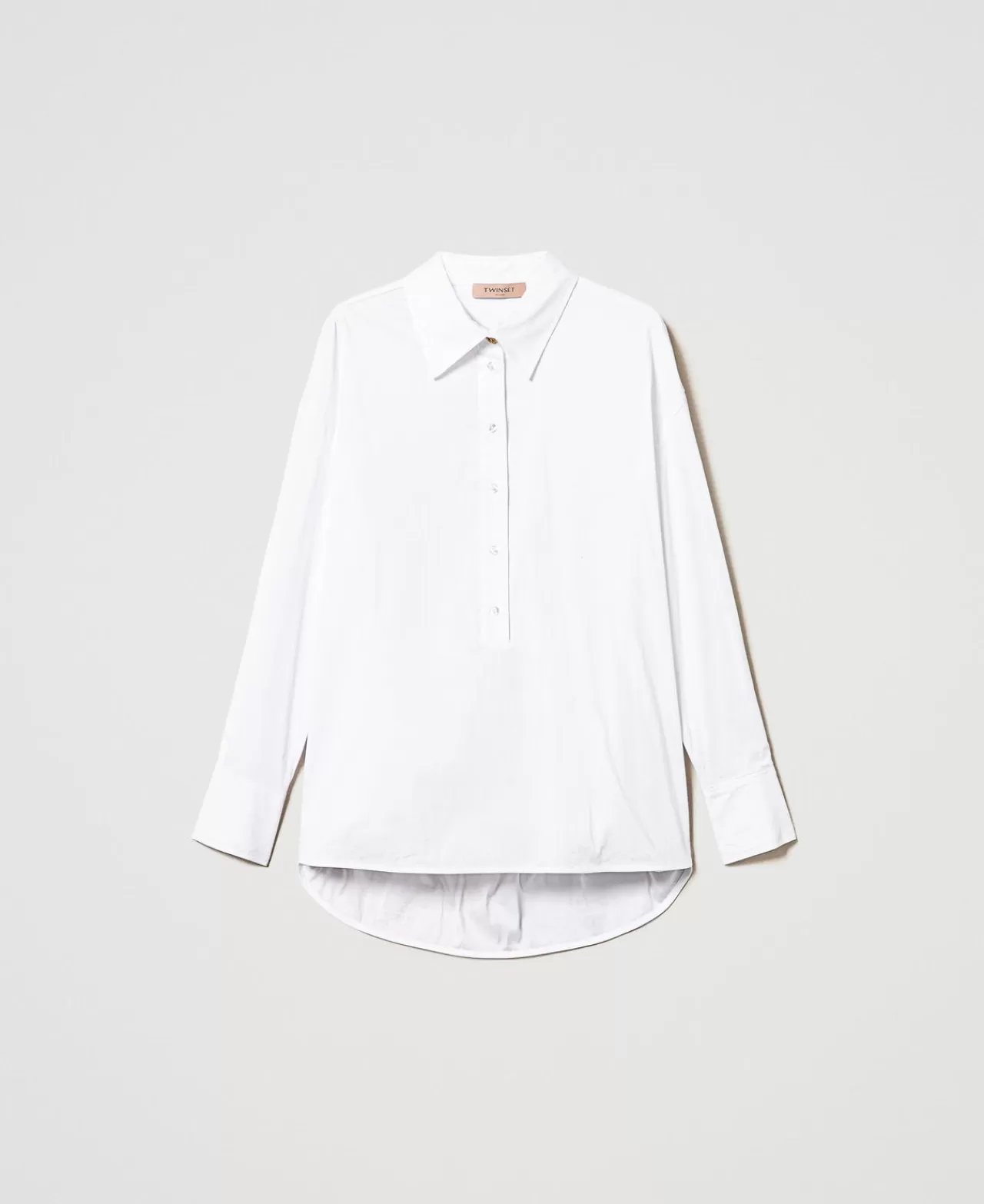 TWINSET Milano Polobluse Aus Popeline