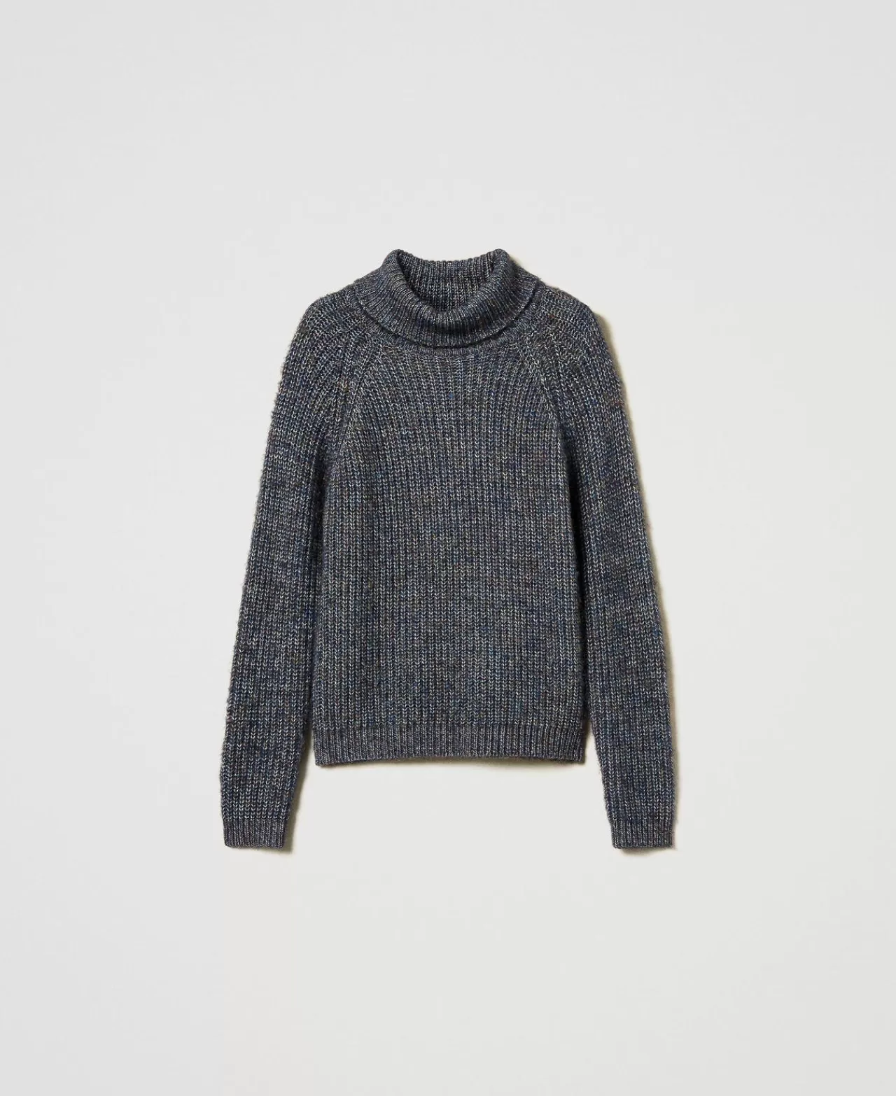 TWINSET Milano Pullover Aus Mehrfarbigem Garn Mit Lurex