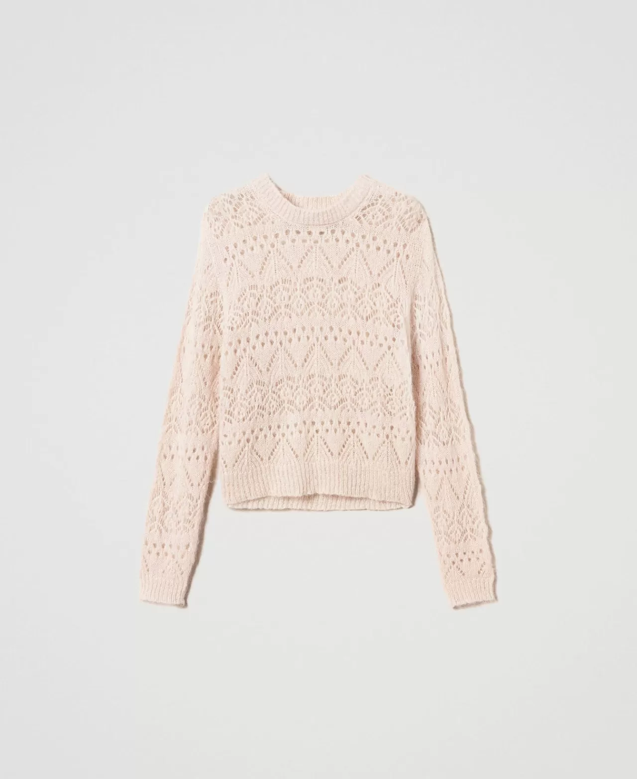 TWINSET Milano Pullover Aus Mohairmischung Mit Mustermix