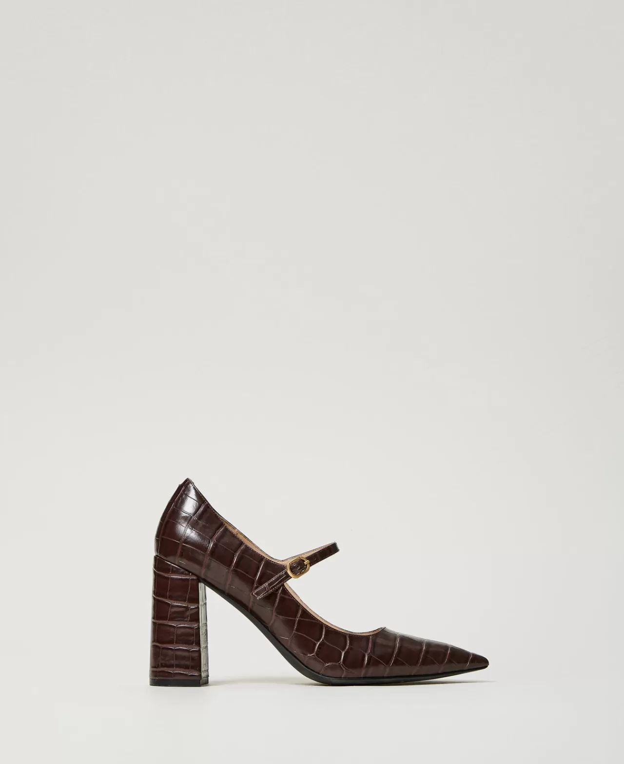 TWINSET Milano Pumps Mit Krokoprägung
