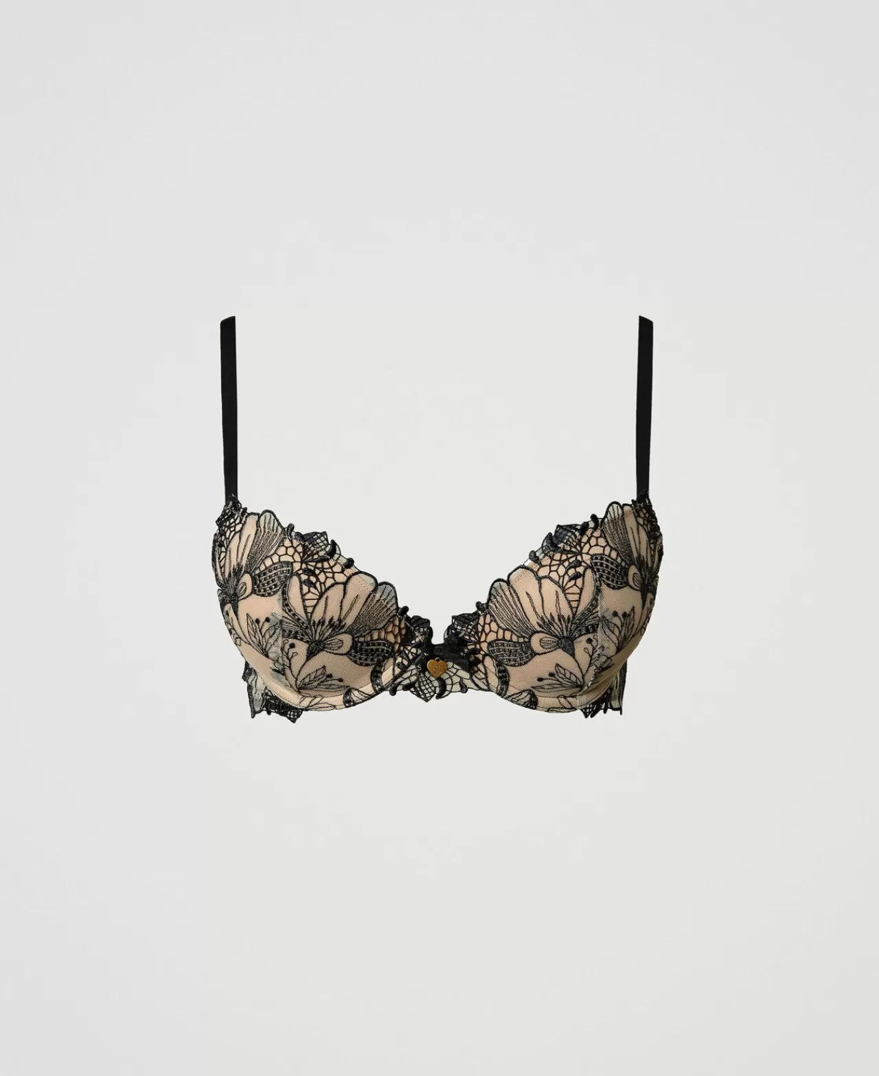 TWINSET Milano Push-up-BH Aus Besticktem Tüll