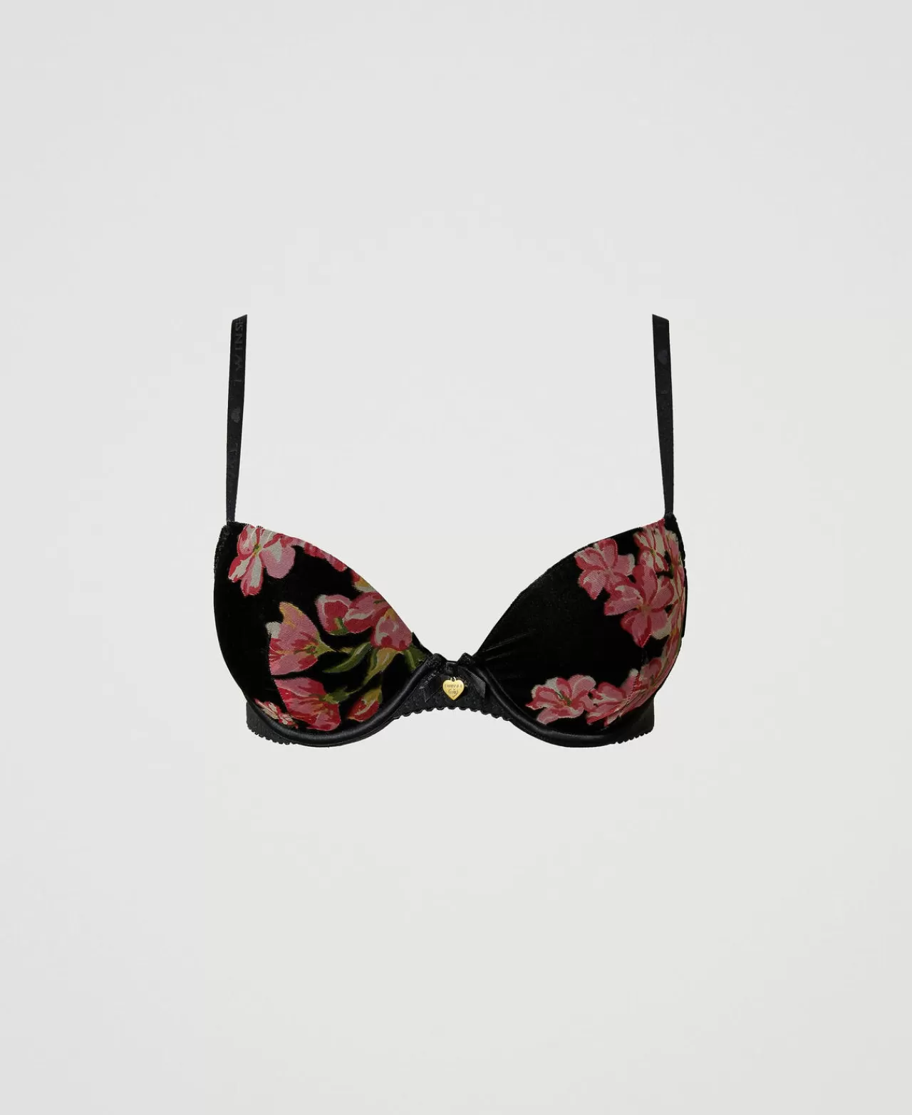 TWINSET Milano Push-up-BH Aus Dévoré-Samt