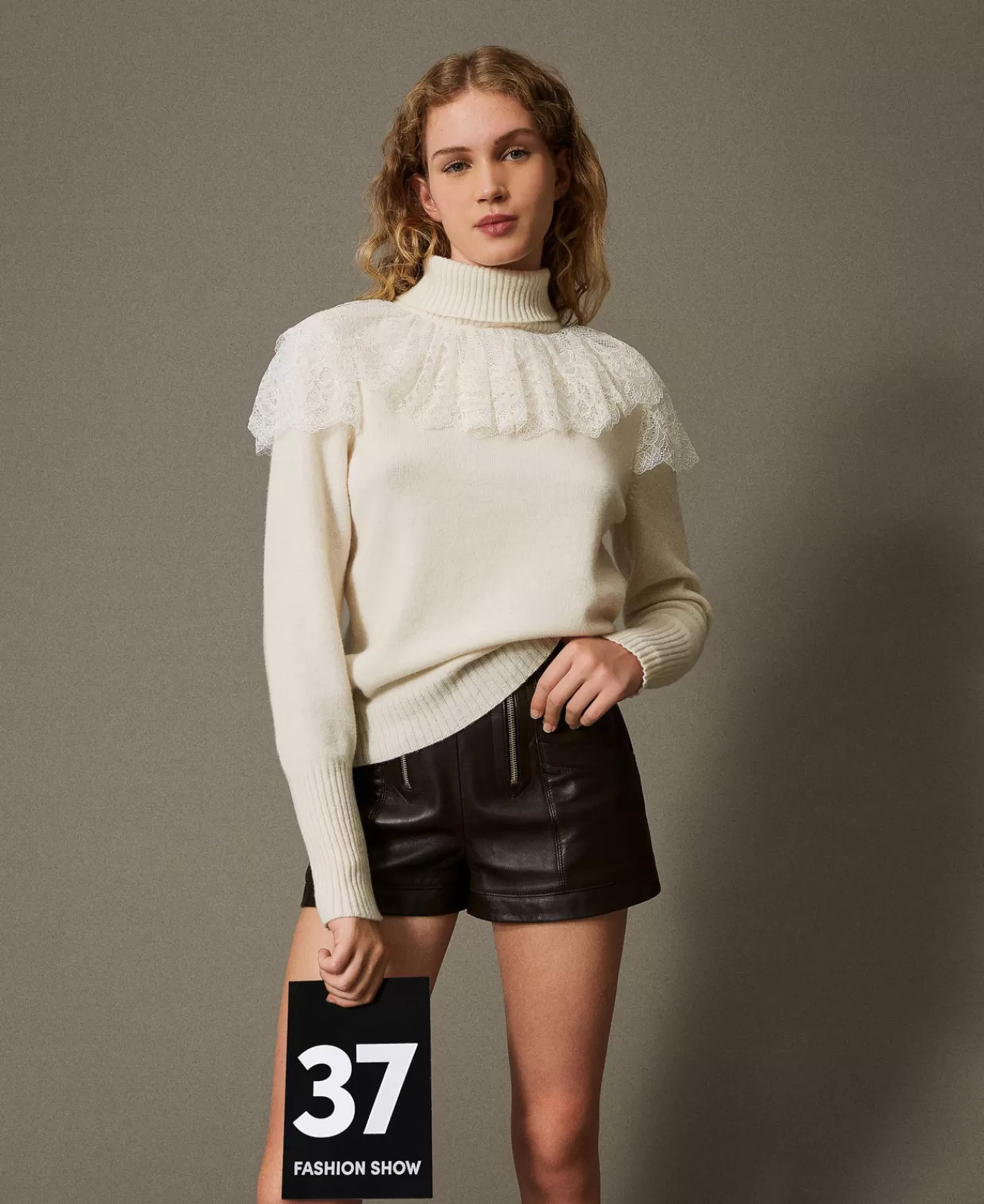 TWINSET Milano Rollkragenpullover Aus Wolle Und Kaschmir