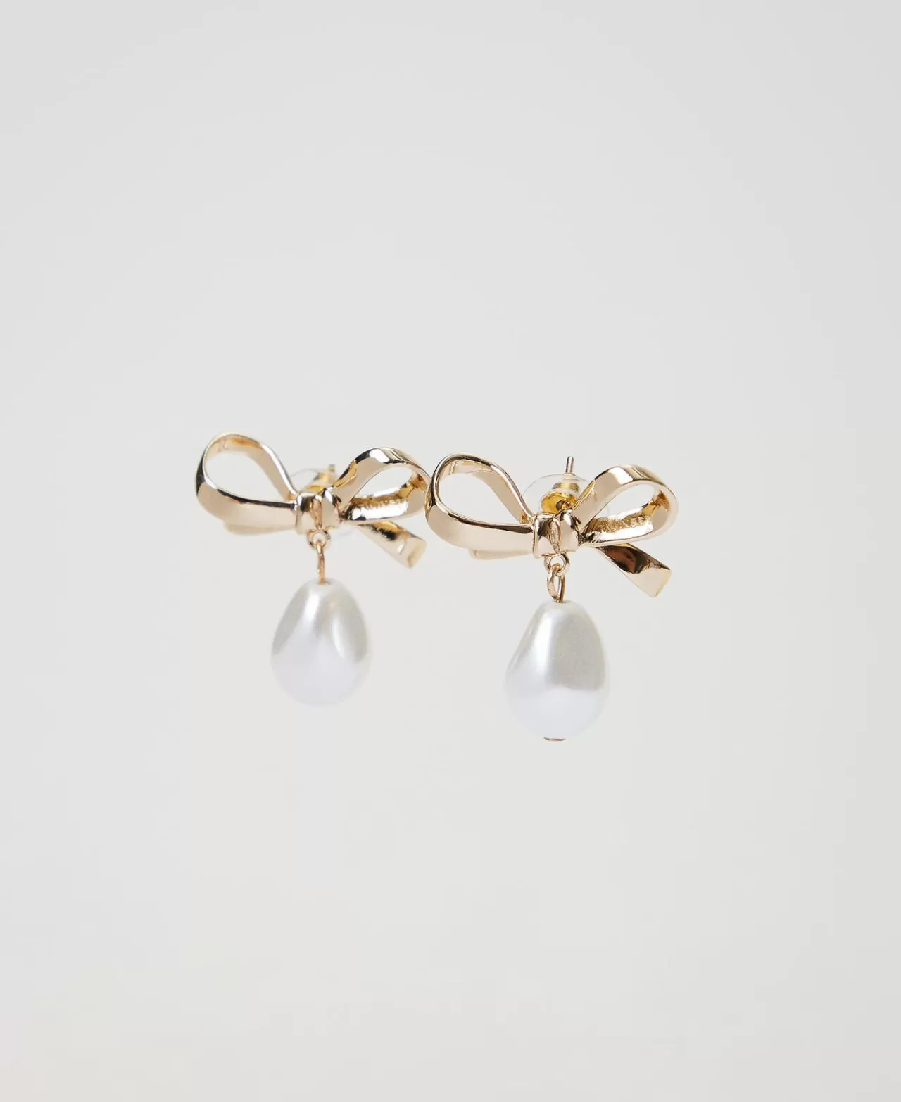 TWINSET Milano Schleifenohrringe Mit Perle