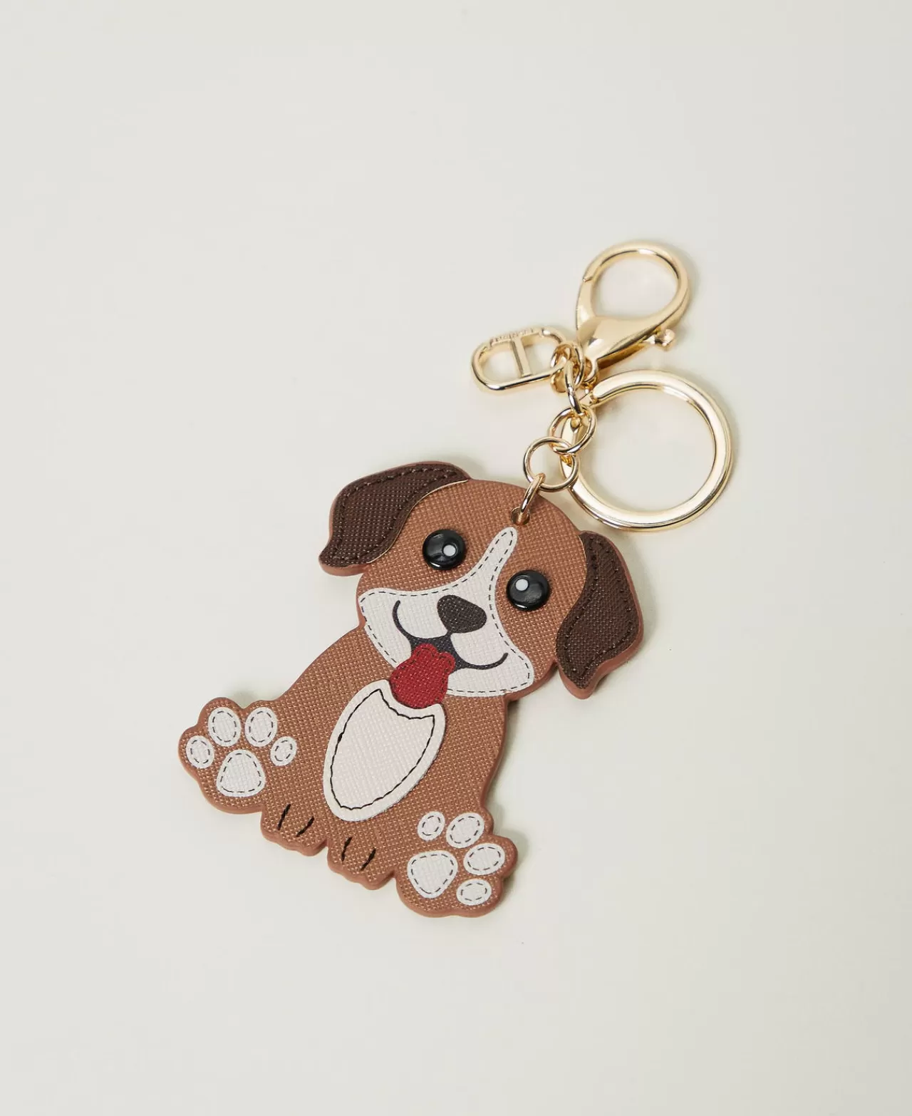 TWINSET Milano Schlüsselanhänger Mit Hund Und Oval T