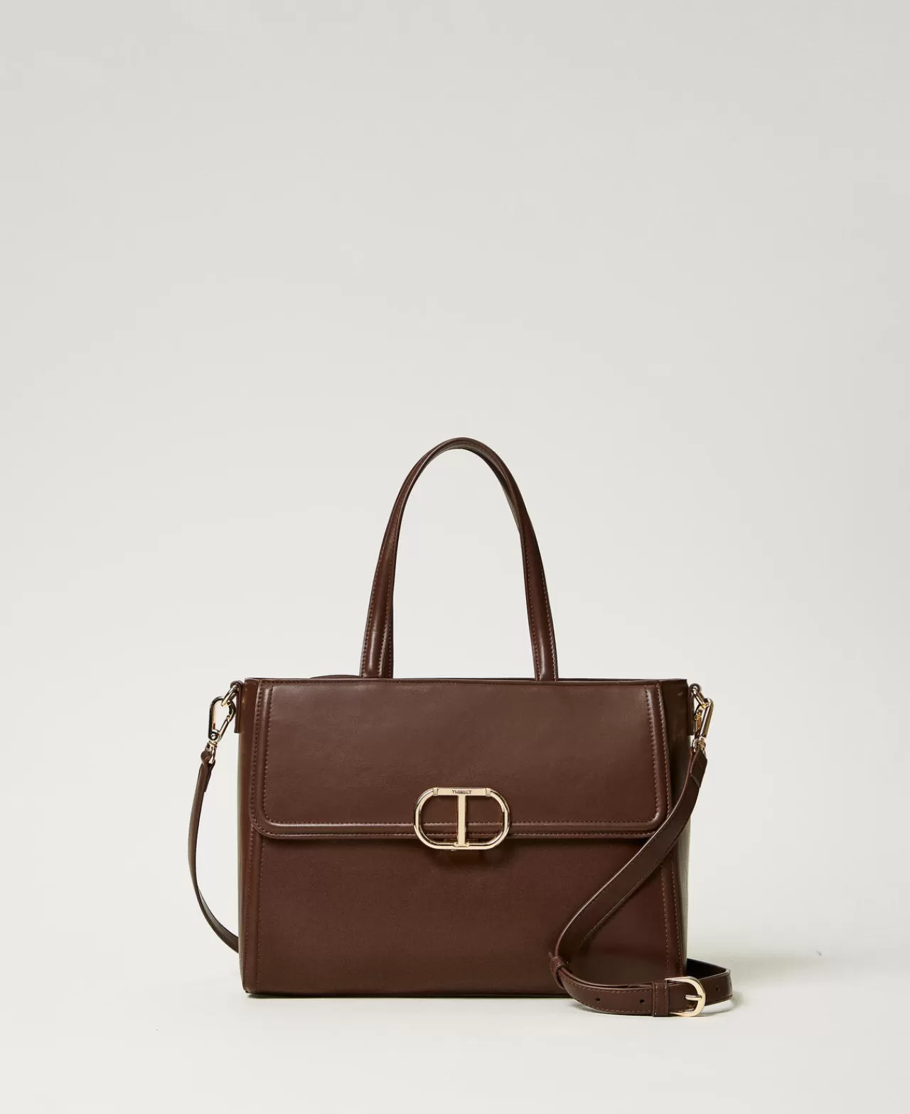 TWINSET Milano Shopper „Brera“ Mit „Oval T“-Schließe