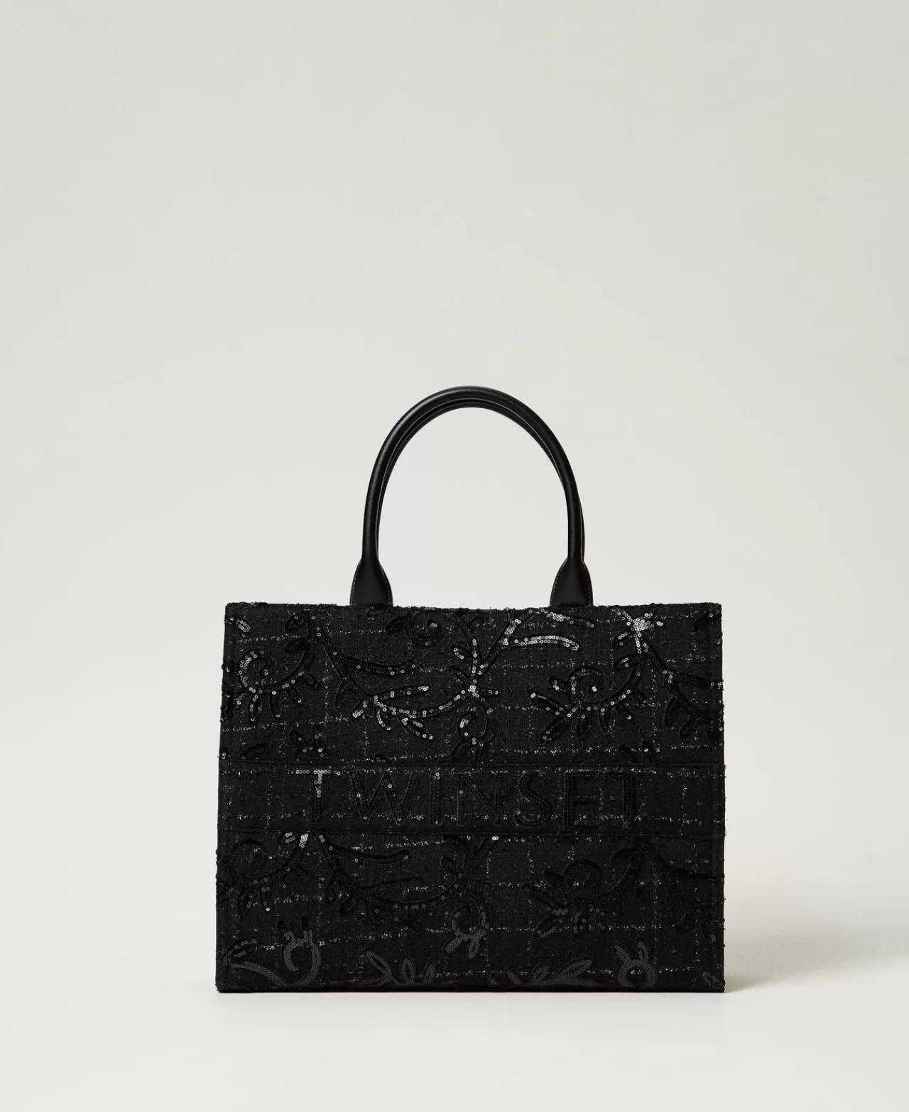 TWINSET Milano Shopper „Victoria“ Mit Stickereien Und Logo