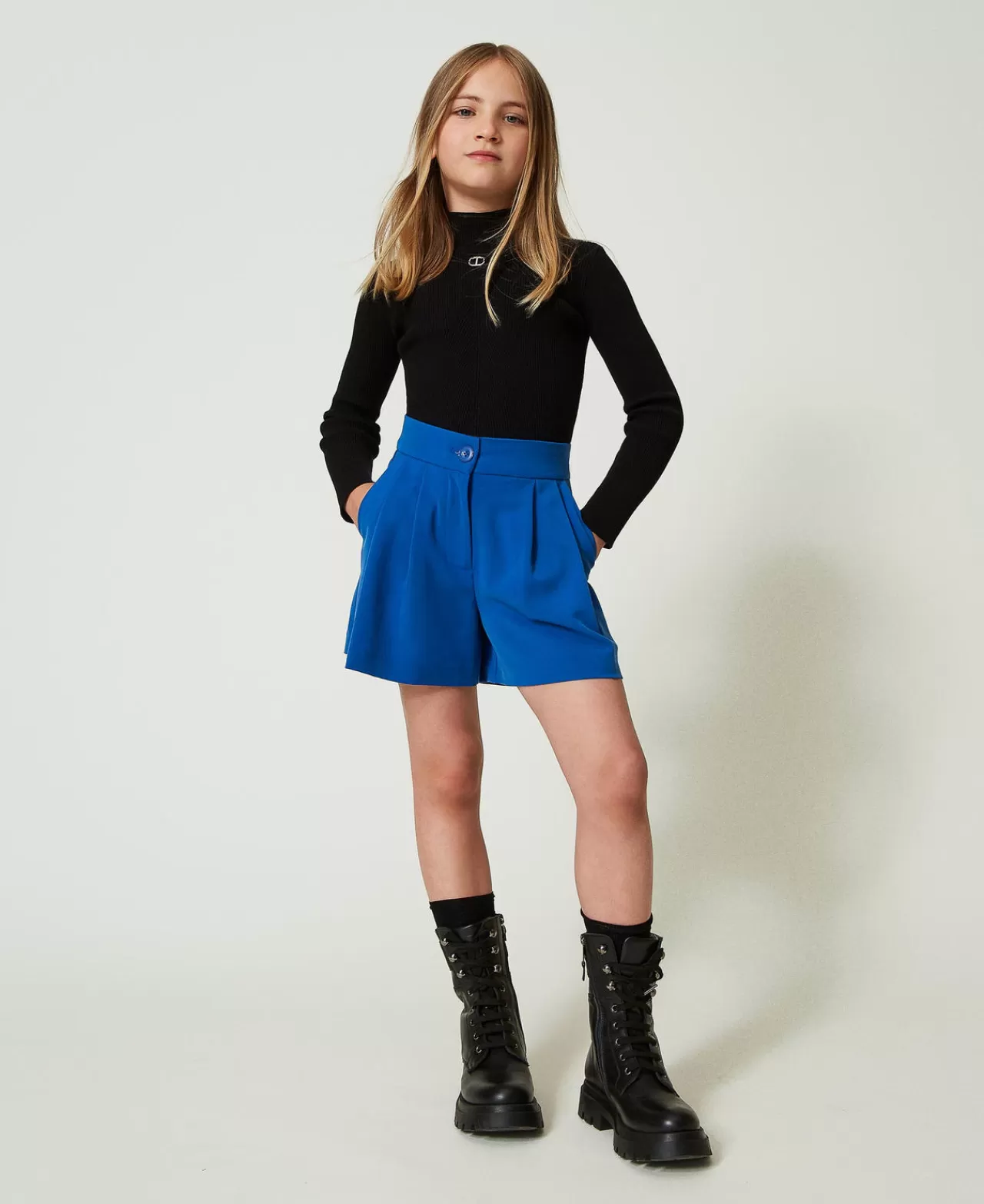TWINSET Milano Shorts Aus Flanell
