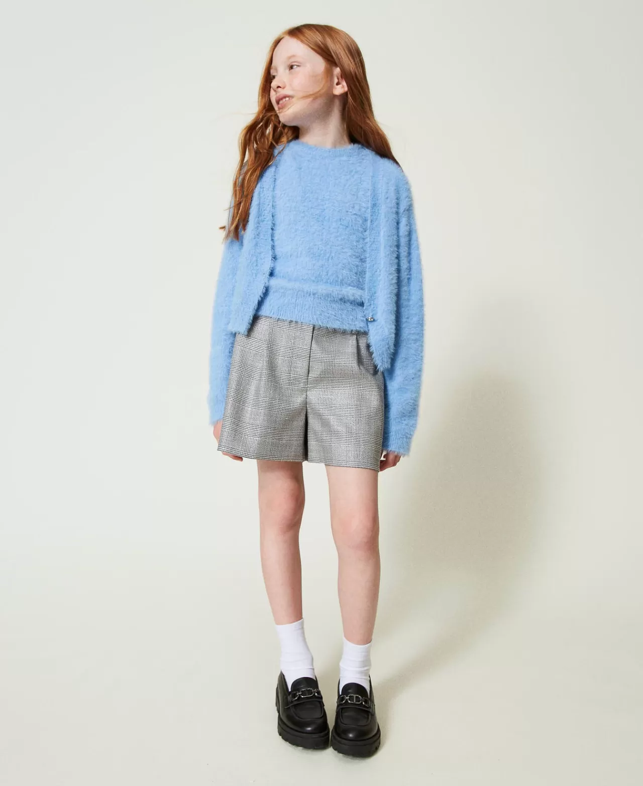 TWINSET Milano Shorts Mit Prince-of-Wales-Muster