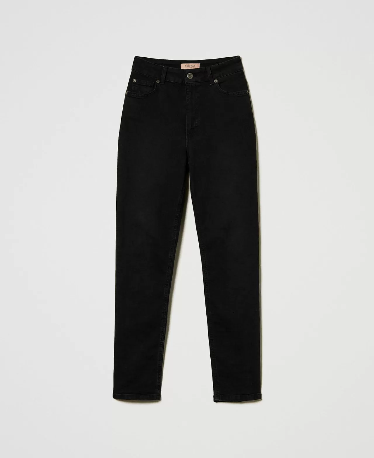 TWINSET Milano Slim-Fit-Jeans Mit Fünf Taschen