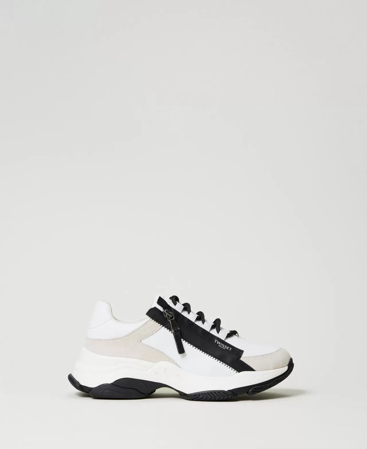 TWINSET Milano Sneaker Im Laufschuhstil Mit Reißverschluss