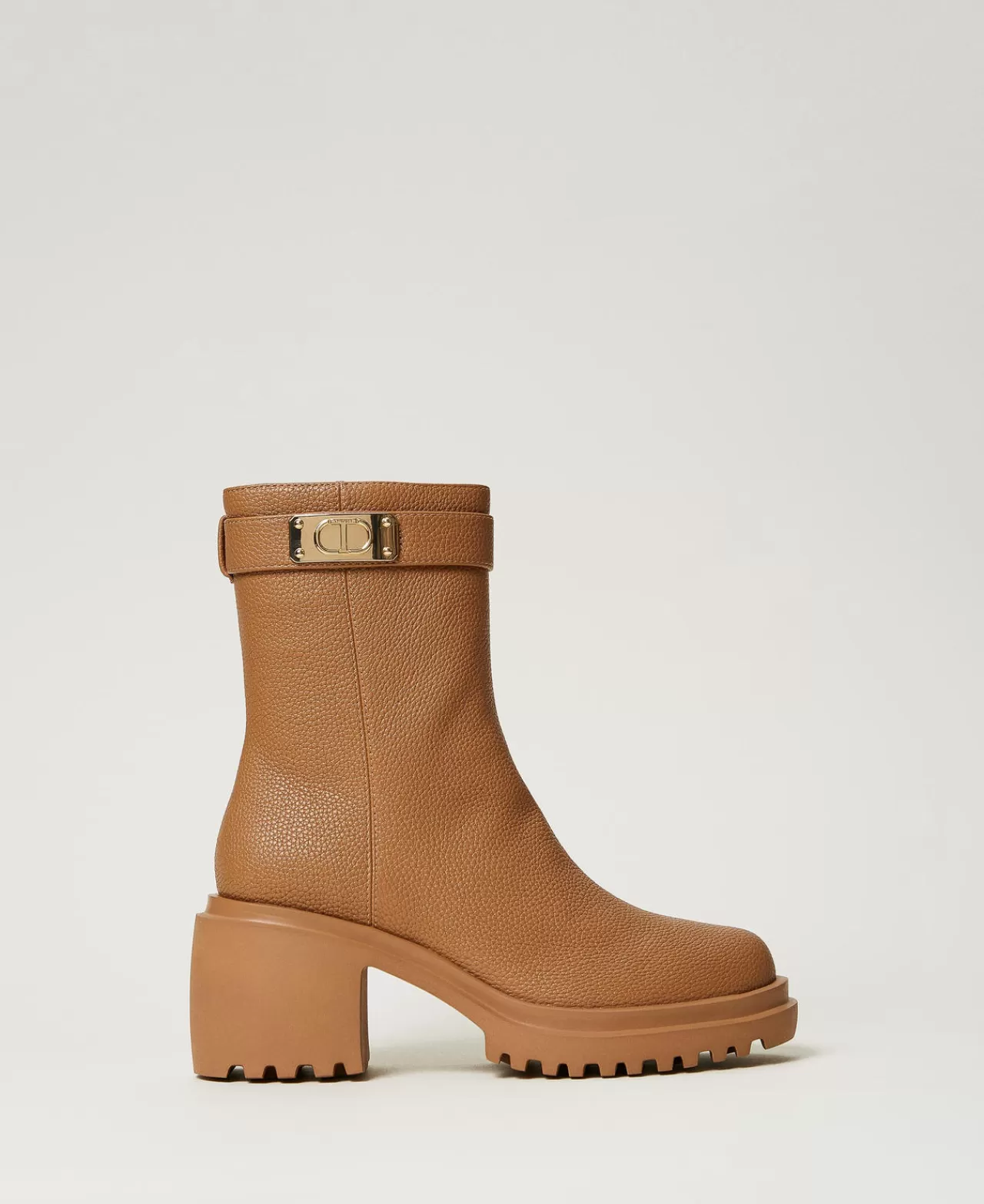 TWINSET Milano Stiefelette Mit Logoplakette