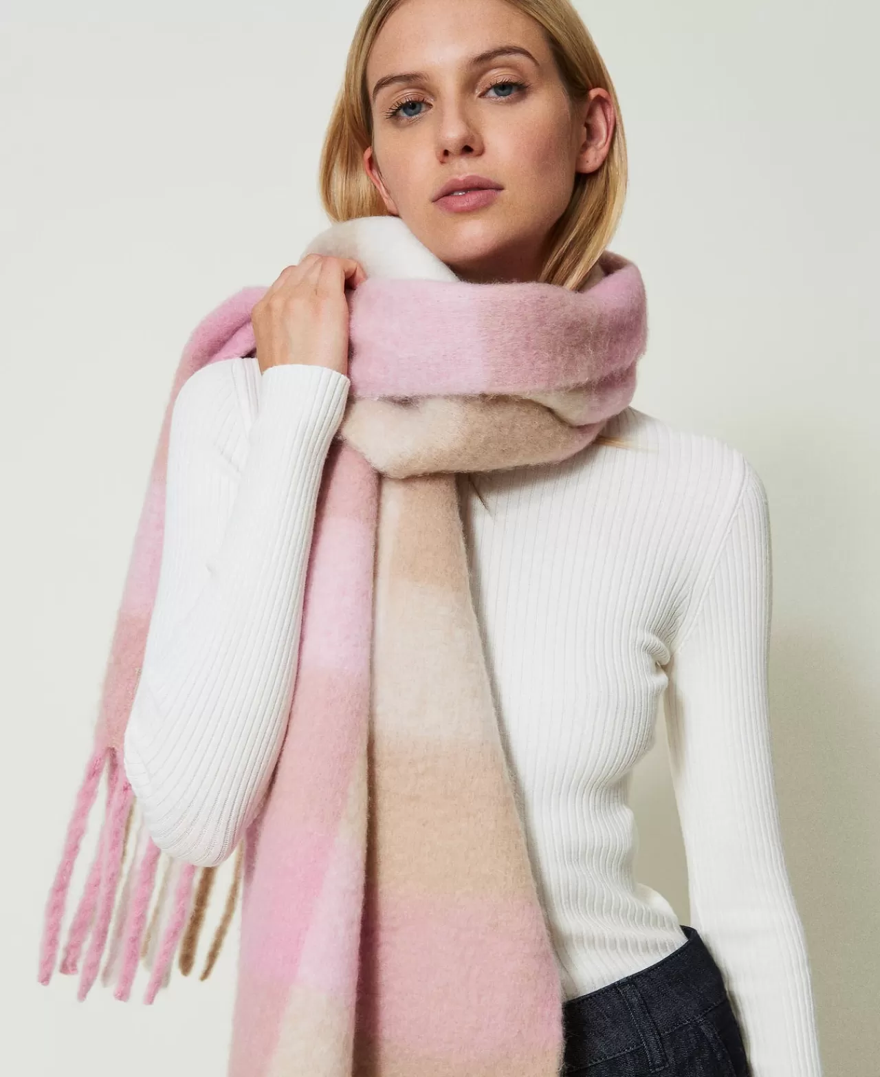 TWINSET Milano Stola Aus Jacquardtuch