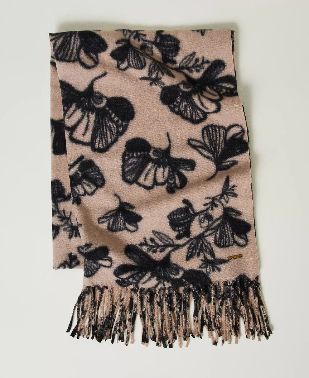 TWINSET Milano Stola Aus Tuch Mit Blumen