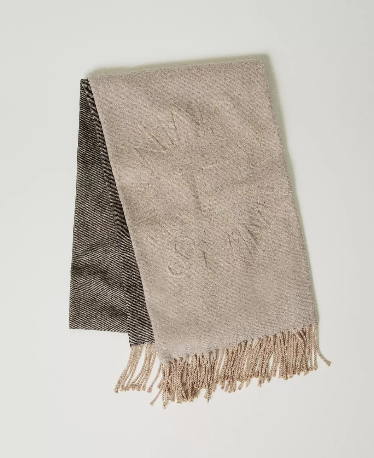 TWINSET Milano Stola Aus Tuch Mit Fransen