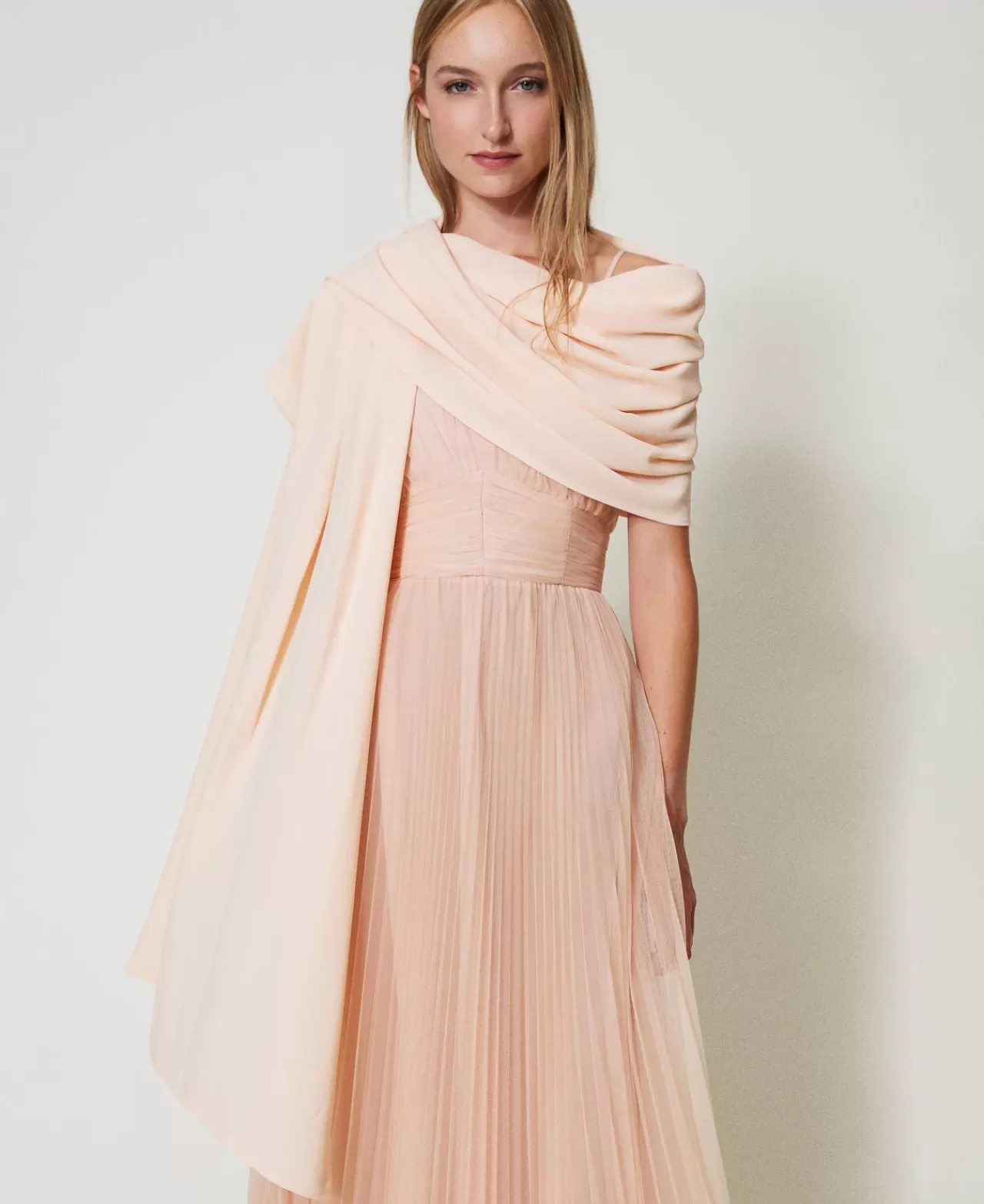 TWINSET Milano Stola Aus Zweilagigem Georgette