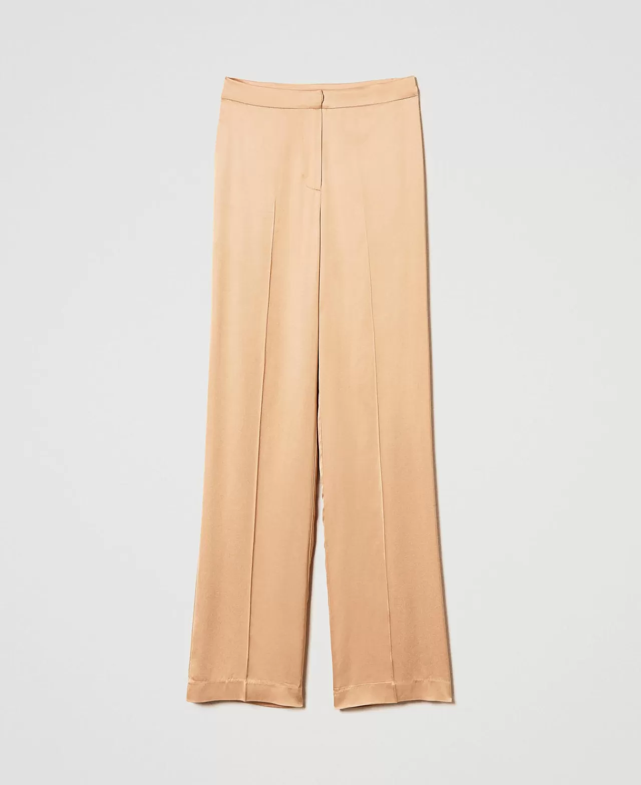 TWINSET Milano Straight-Leg-Hose Aus Satin