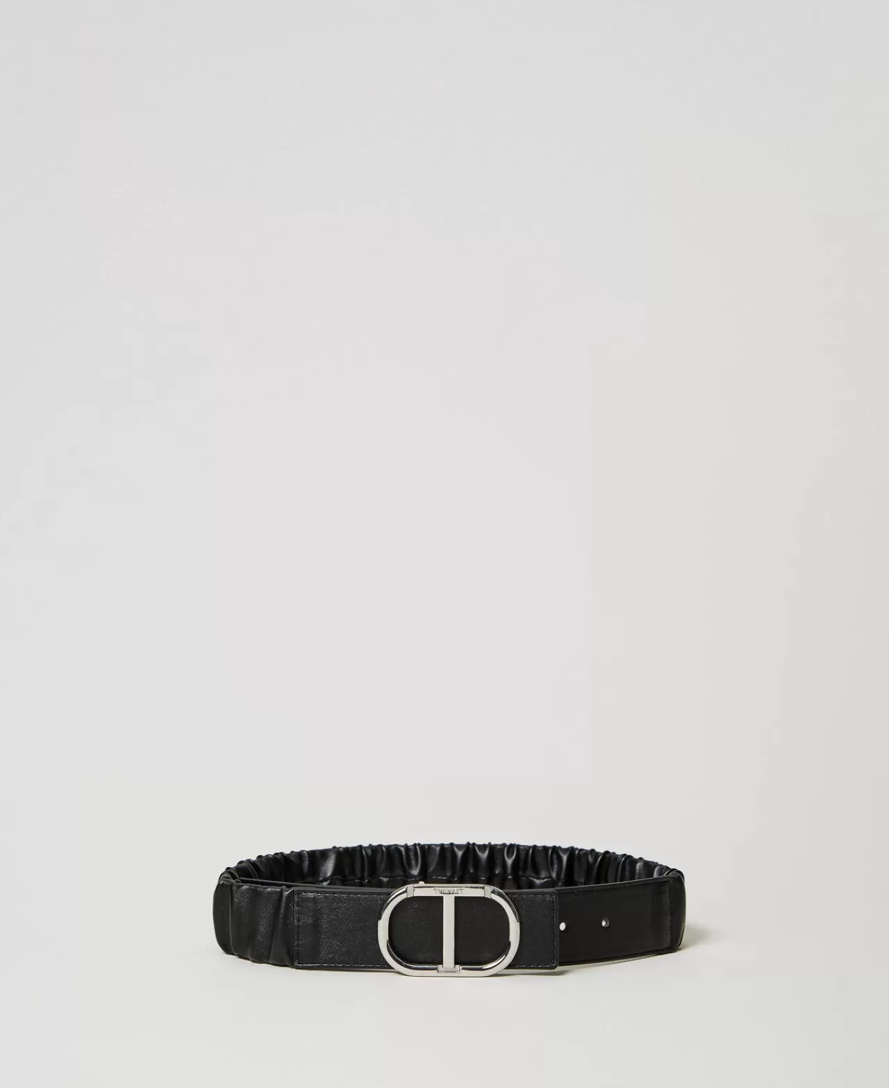 TWINSET Milano Stretchgürtel Mit „Oval T“-Schnalle