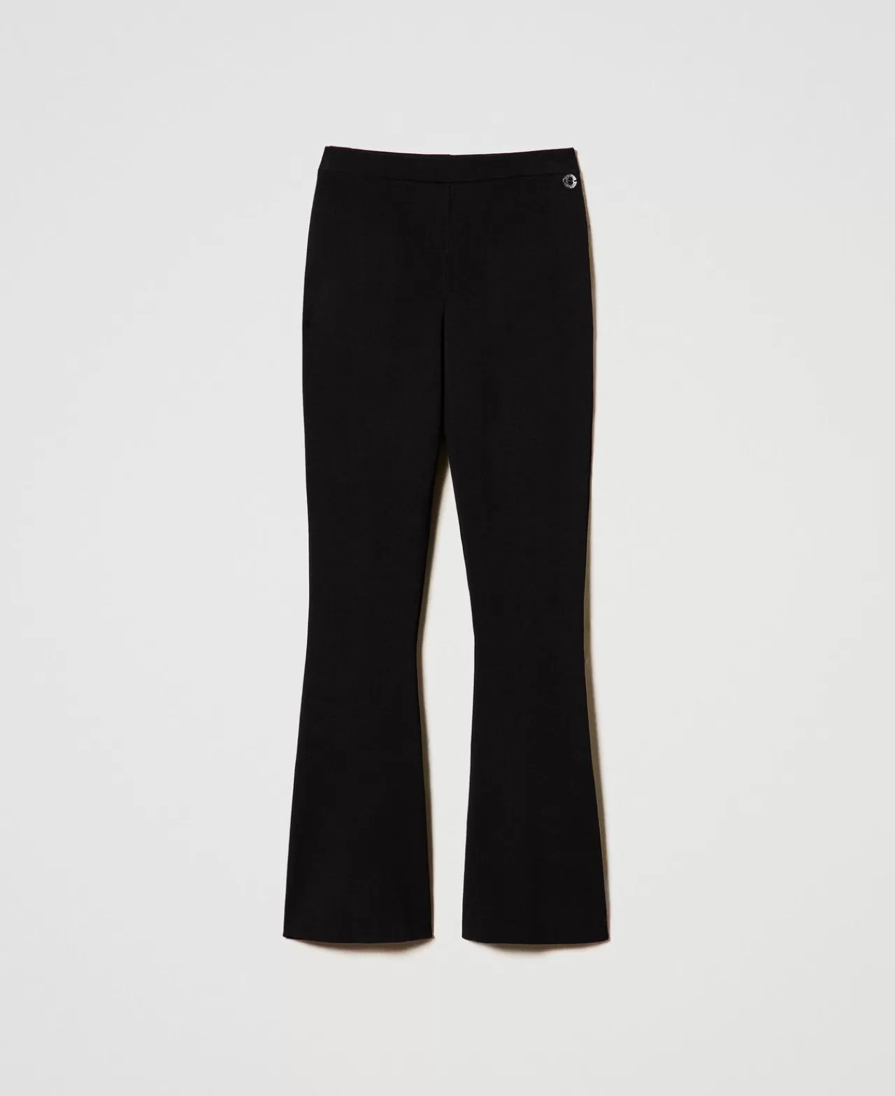 TWINSET Milano Strickhose Im Flare-Fit