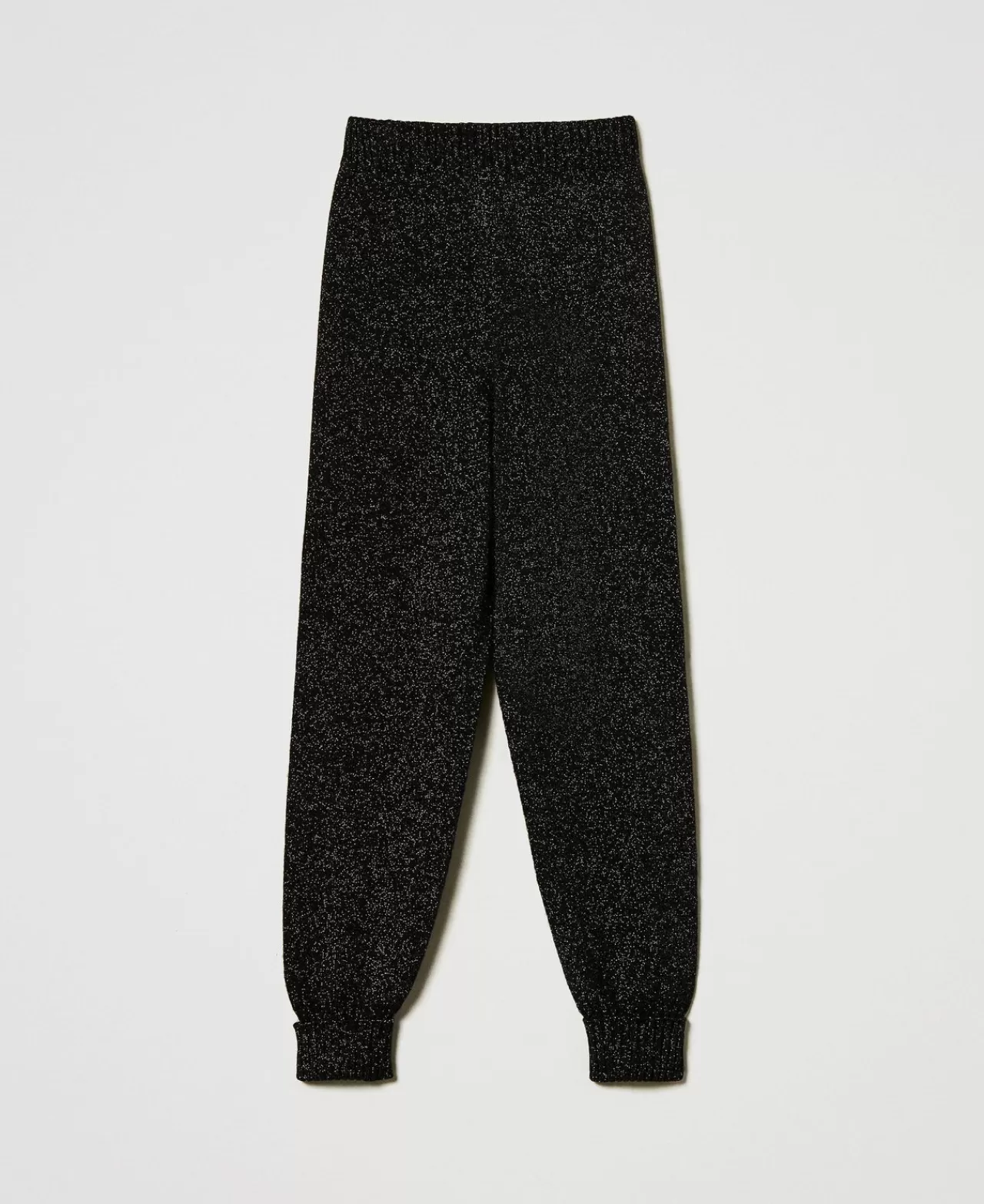 TWINSET Milano Strick-Joggers Aus Wolle-Lurex-Mischung