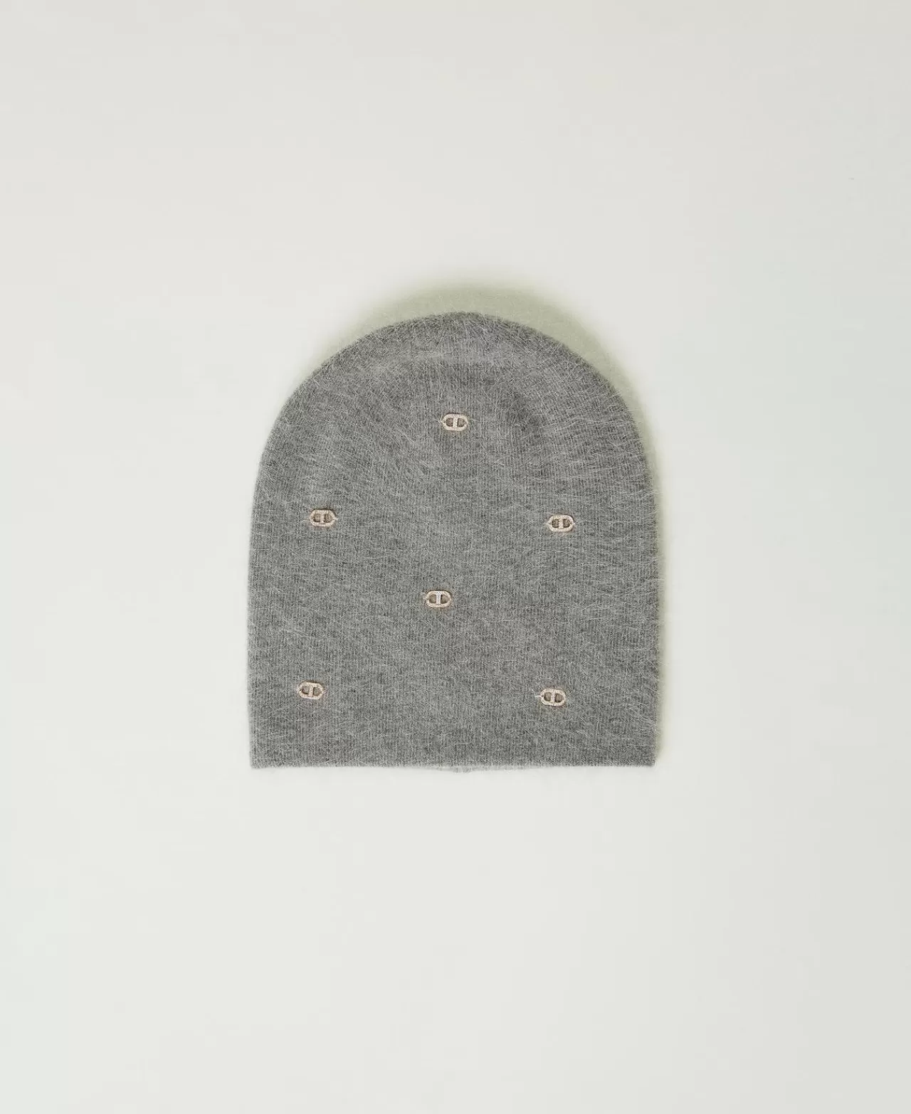 TWINSET Milano Strickmütze Mit Oval Ts