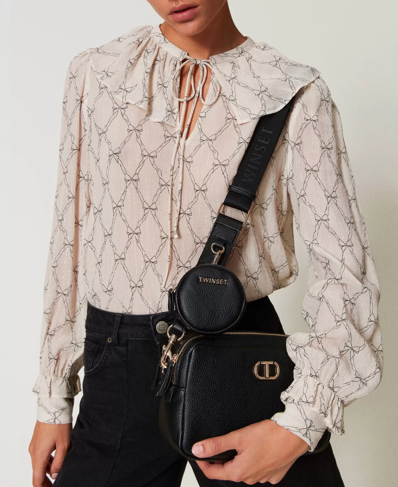 TWINSET Milano Umhängetasche Mit Münztäschchen