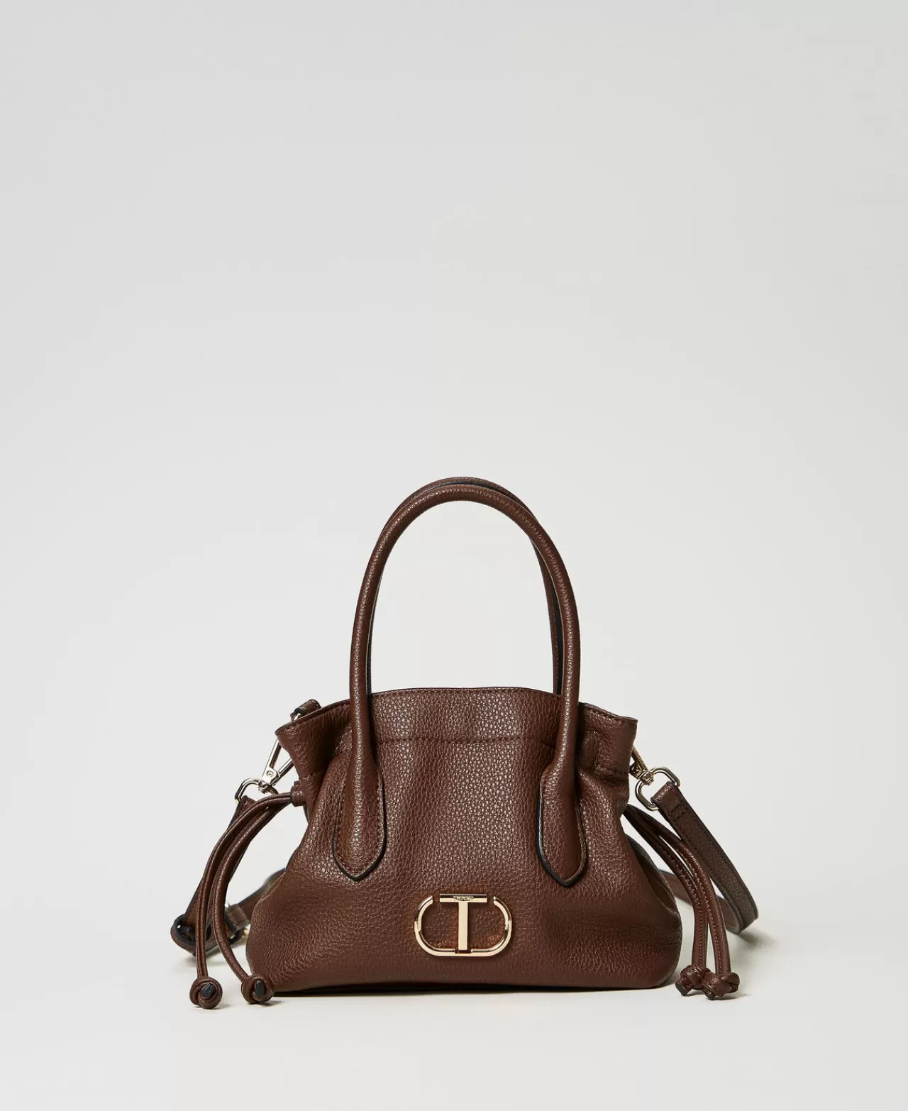 TWINSET Milano Umhängetasche Mit Oval T Und Tunnelzug
