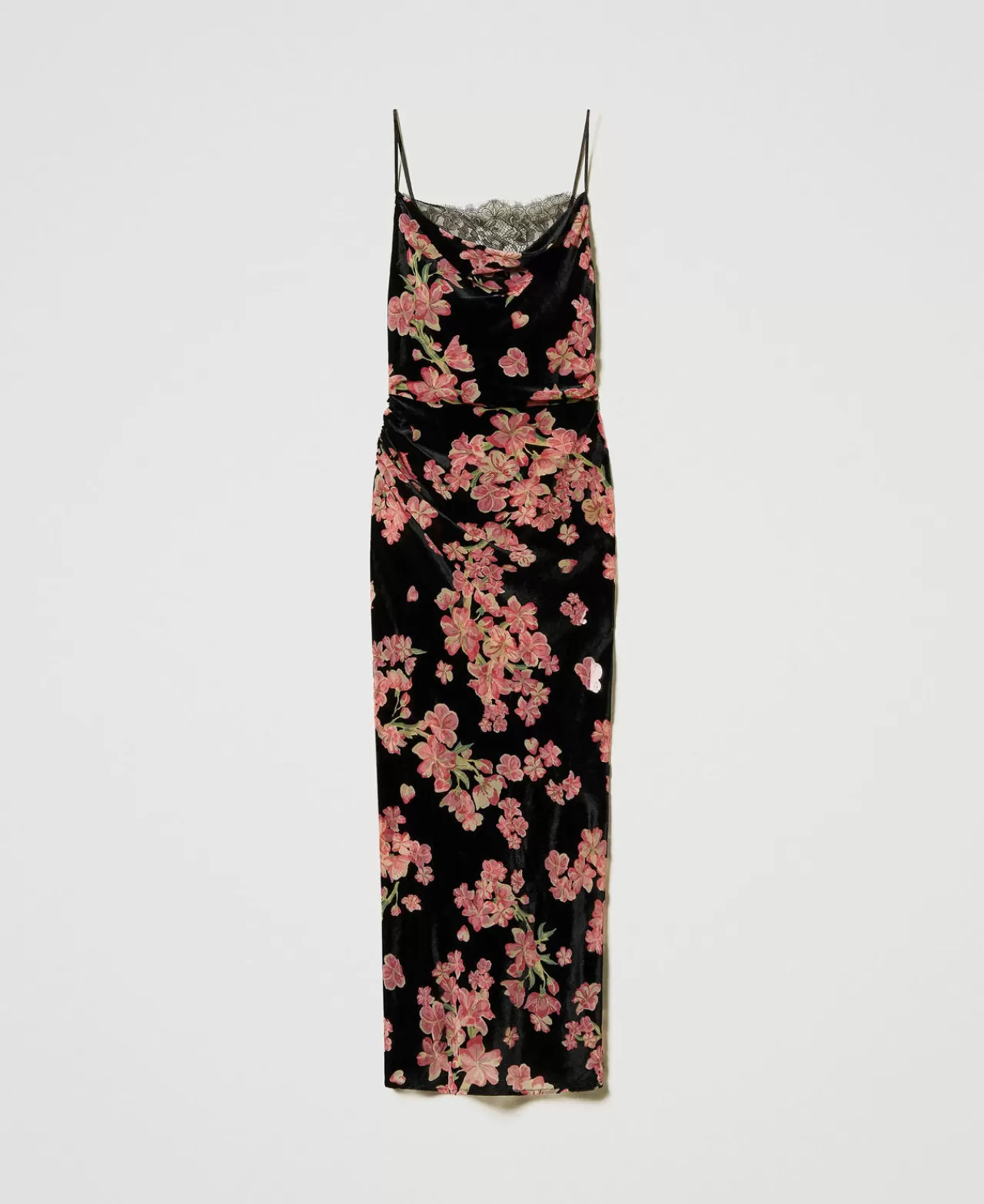 TWINSET Milano Unterkleid Aus Dévoré-Samt Mit Blumen