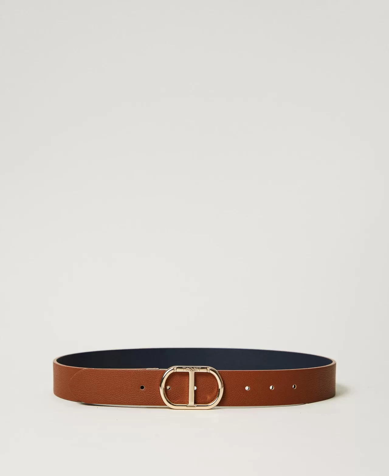 TWINSET Milano Wendegürtel Mit „Oval T“-Schnappschließe