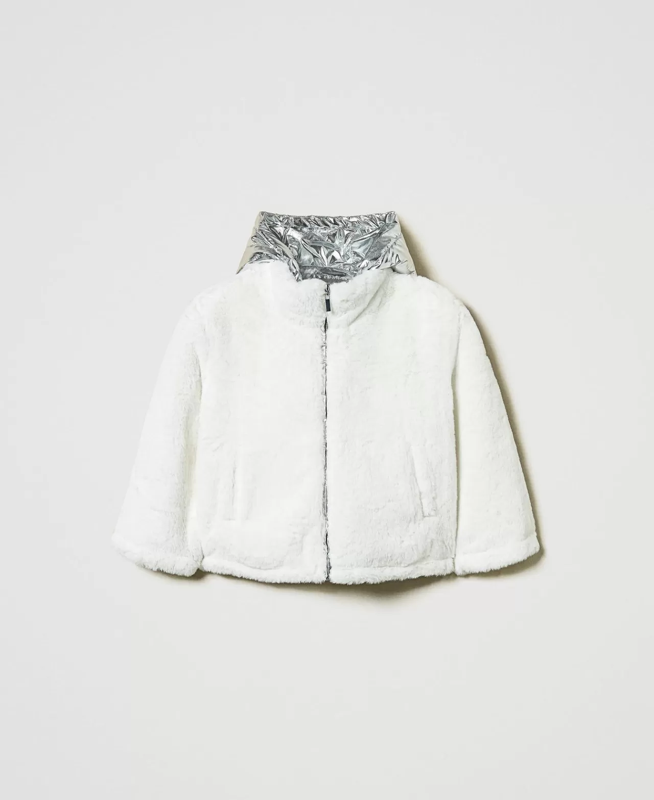 TWINSET Milano Wendejacke Aus Pelzimitat