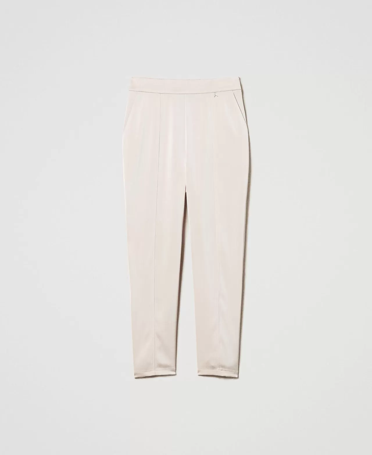 TWINSET Milano Zigarettenhose Aus Satin