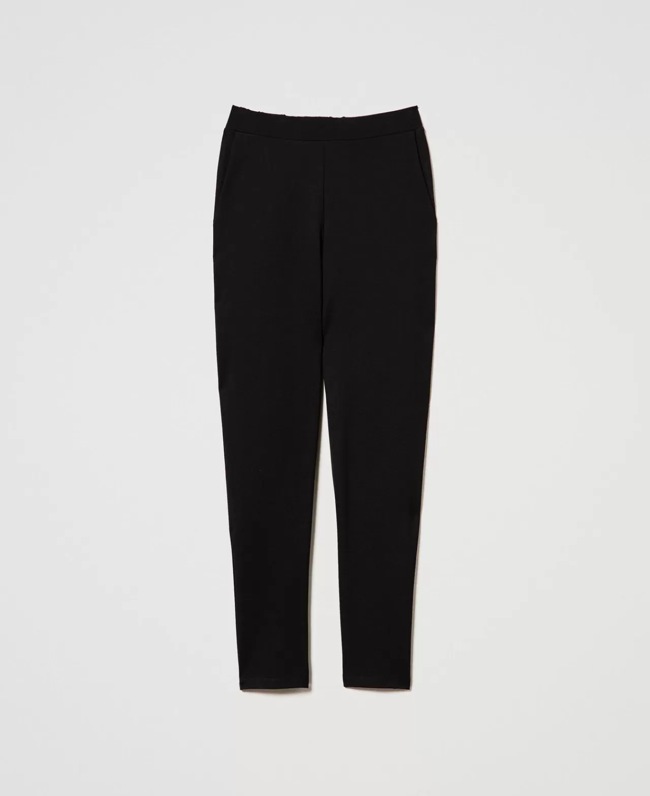 TWINSET Milano Zigarettenhose Mit Gummizug